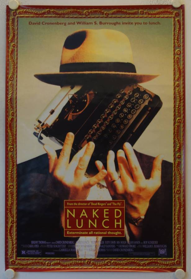 Naked Lunch originales US Onesheet Filmplakat